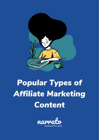 Popular Types of Affiliate Marketing Content