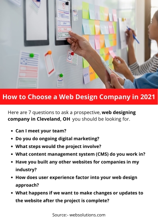 How to Choose a Web Design Company in 2021