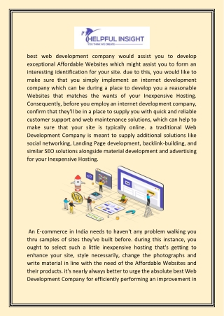 Cross Platform App Development Agency | Helpfulinsightsolution.com