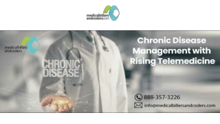 Chronic Disease Management with Rising Telemedicine