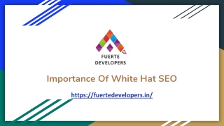 Importance Of White Hat SEO