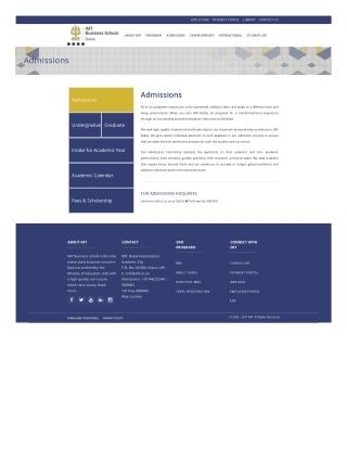 Admissions - IMT BUSINESS SCHOOL DUBAI