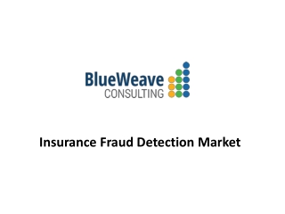 Insurance Fraud Detection Market 2021