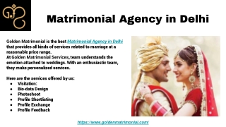 Top Awarded Matrimonial Agency in Delhi
