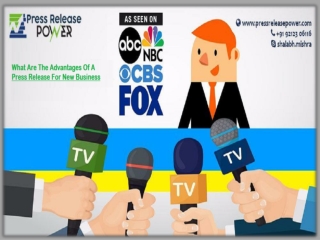 What Are The Advantages Of A Press Release For New Business