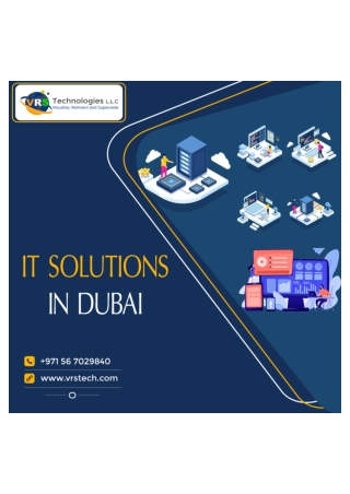 What are the key services in IT Support Dubai
