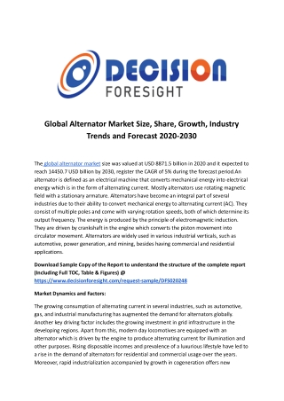 Global Alternator Market .docx