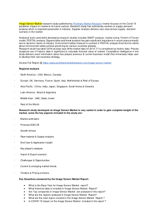 Image Sensor Market
