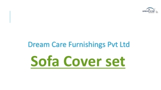 sofa cover set by Dream Care