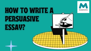 How to write a persuasive essay