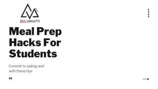 Meal Prep Hacks For Students