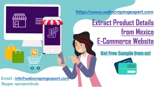 Extract Product Details from Mexico E-Commerce Website