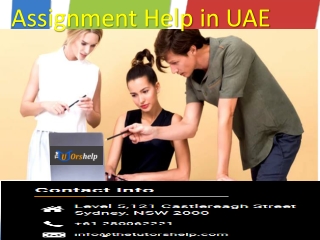 Assignment Help in UAE ppt