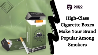 Get Stylish Custom Cigarette Boxes Wholesale | Retail Packaging