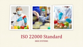 ISO 22000 Standard