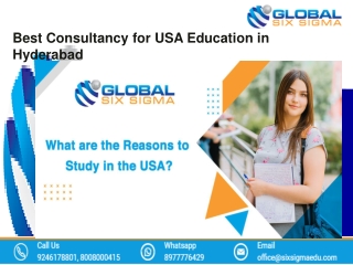 Best Consultancy for USA Education in Hyderabad
