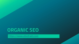 Organic SEO