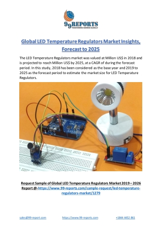 Global LED Temperature Regulators Market Insights, Forecast to 2025
