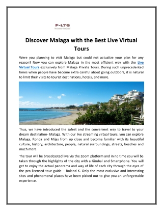Live Virtual Tours