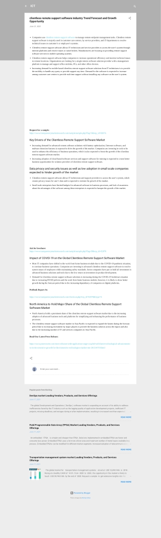 Clientless Remote Support Software Market Share by 2030