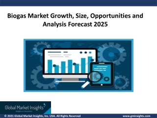 Biogas Market Overview, Industry Top Manufactures, Size, Growth rate by 2025