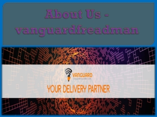 About Us - vanguardfreadman