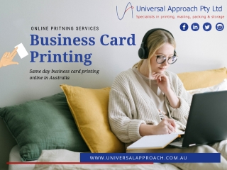 Business card printing that will help your small business bloom!