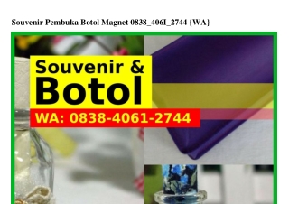 Souvenir Pembuka Botol Magnet Ö8З8.ᏎÖᏮI.2ᜪᏎᏎ(WA)