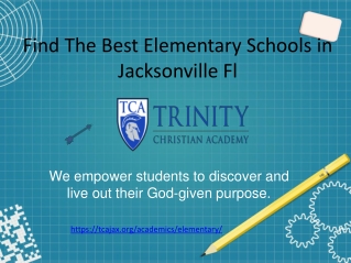 Find The Best Elementary Schools in Jacksonville Fl