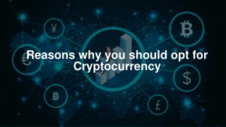Reasons why you should opt for cryptocurrency-WazirX