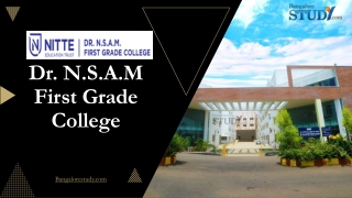 Dr. N.S.A.M First Grade College