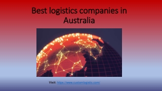 Freight Forwarding Solutions Australia