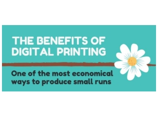 Advantages of Digital Printing