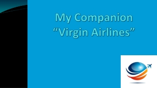 My Companion Virgin Airlines