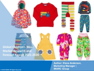 Children’s Wear Market PDF: Research Report, Upcoming Trends, Demand, Regional