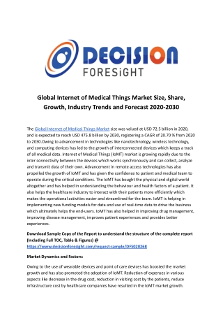 Global Internet of Medical Things Market.docx