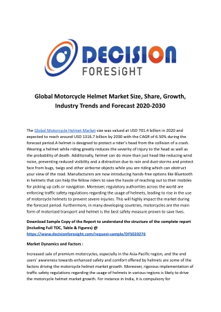 Global Motorcycle Helmet Market.docx