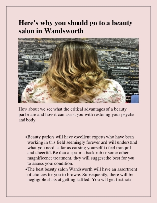 Best Beauty in Wandsworth