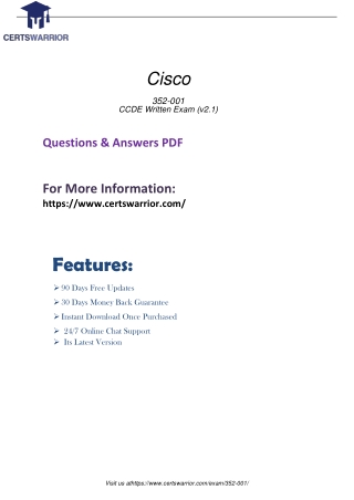 352-001 PDF Demo Exam Download 2021