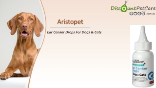 Buy Aristopet Ear Canker Drops For Dogs & Cats Online - DiscountPetCare