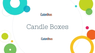 Get candle boxes wholesale at 40% off with free shipping