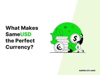 What makes SameUSD the “perfect currency”