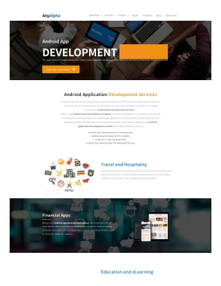 Android App Development by AnyAlpha