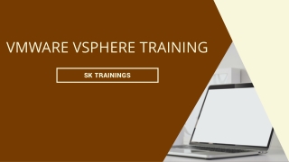 Best VMware Training In India | SK Trainings
