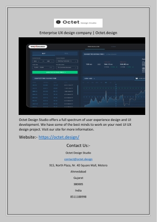 Enterprise UX design company | Octet.design