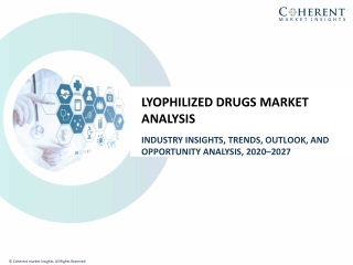 Lyophilized Drugs Market To Surpass US$ 560.2 Billion By 2026