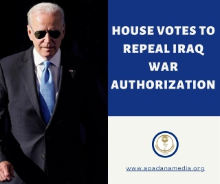 House votes to repeal Iraq War Authorization, News Agency in Michigan USA