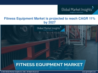 Fitness Equipment Market size 2021-2027 |Industry Growth Report