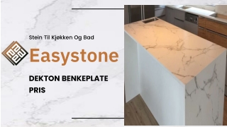 Easystone - DEKTON BENKEPLATE PRIS