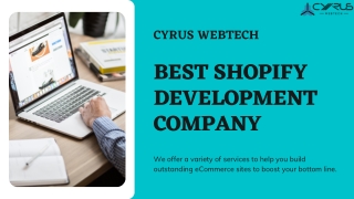 Reliable Shopify Development Company